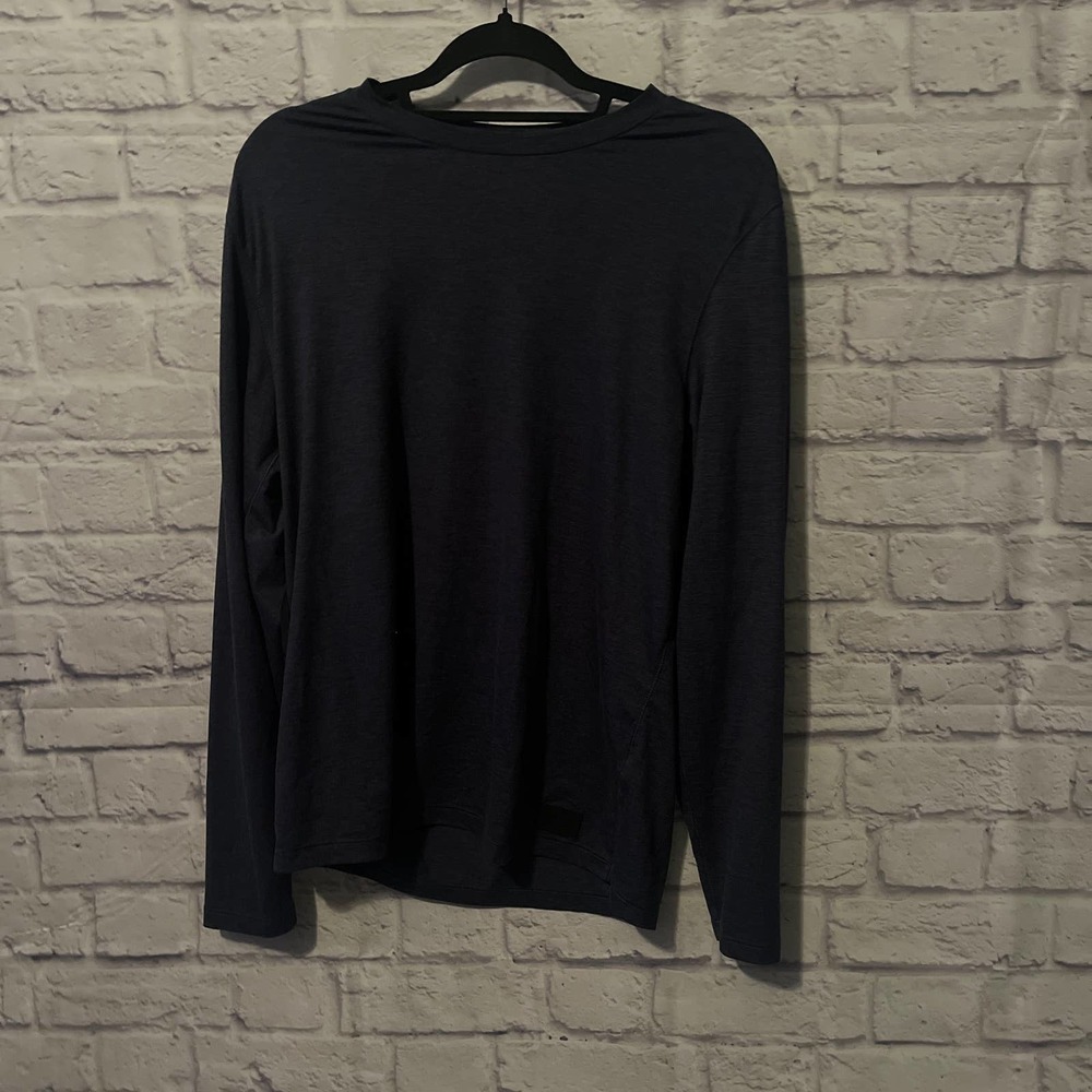 Abercrombie & Fitch Navy Longsleeve Shirt - L